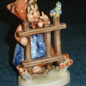 "Signs Of Spring" Goebel Hummel Figurine #203/1 TMK6 - Cute Mother's Day Gift!